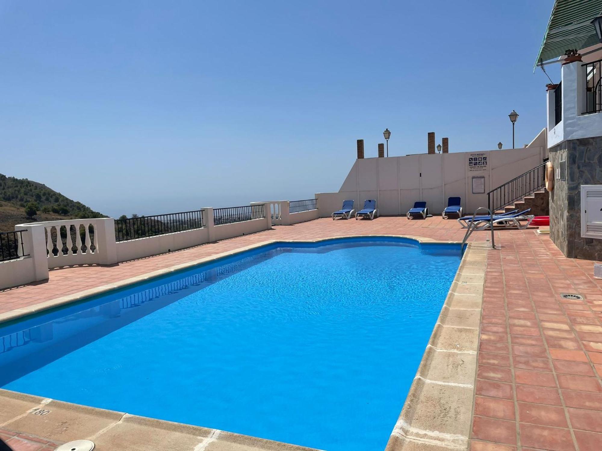 Precioso Apartamento De Dos Plantas Con Vistas Frigiliana Kültér fotó