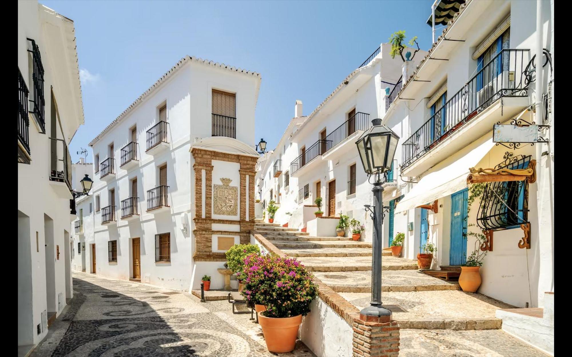 Precioso Apartamento De Dos Plantas Con Vistas Frigiliana Kültér fotó